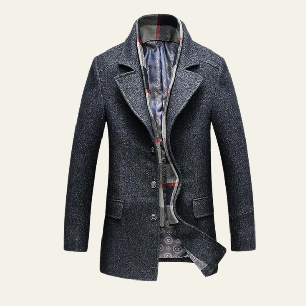 The Regent Textured Overcoat
