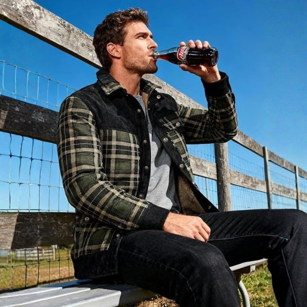 The Hampshire Fleece-Lined Plaid Overshirt Jacket