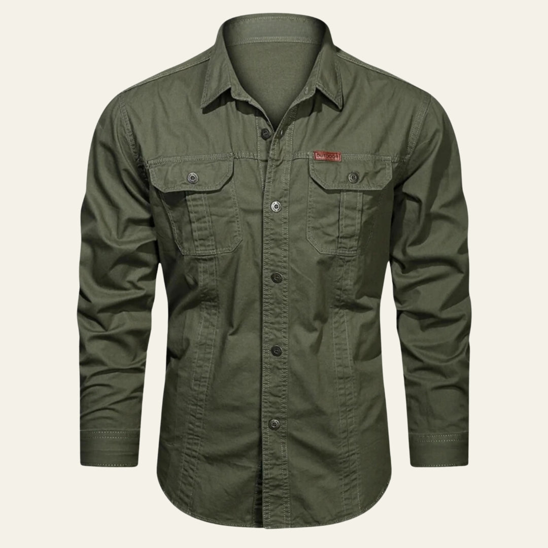 The Atlas Utility Pocket Long-Sleeve Shirt