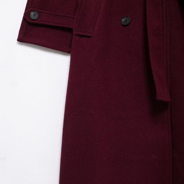 The Emilia Belted Longline Trench Coat