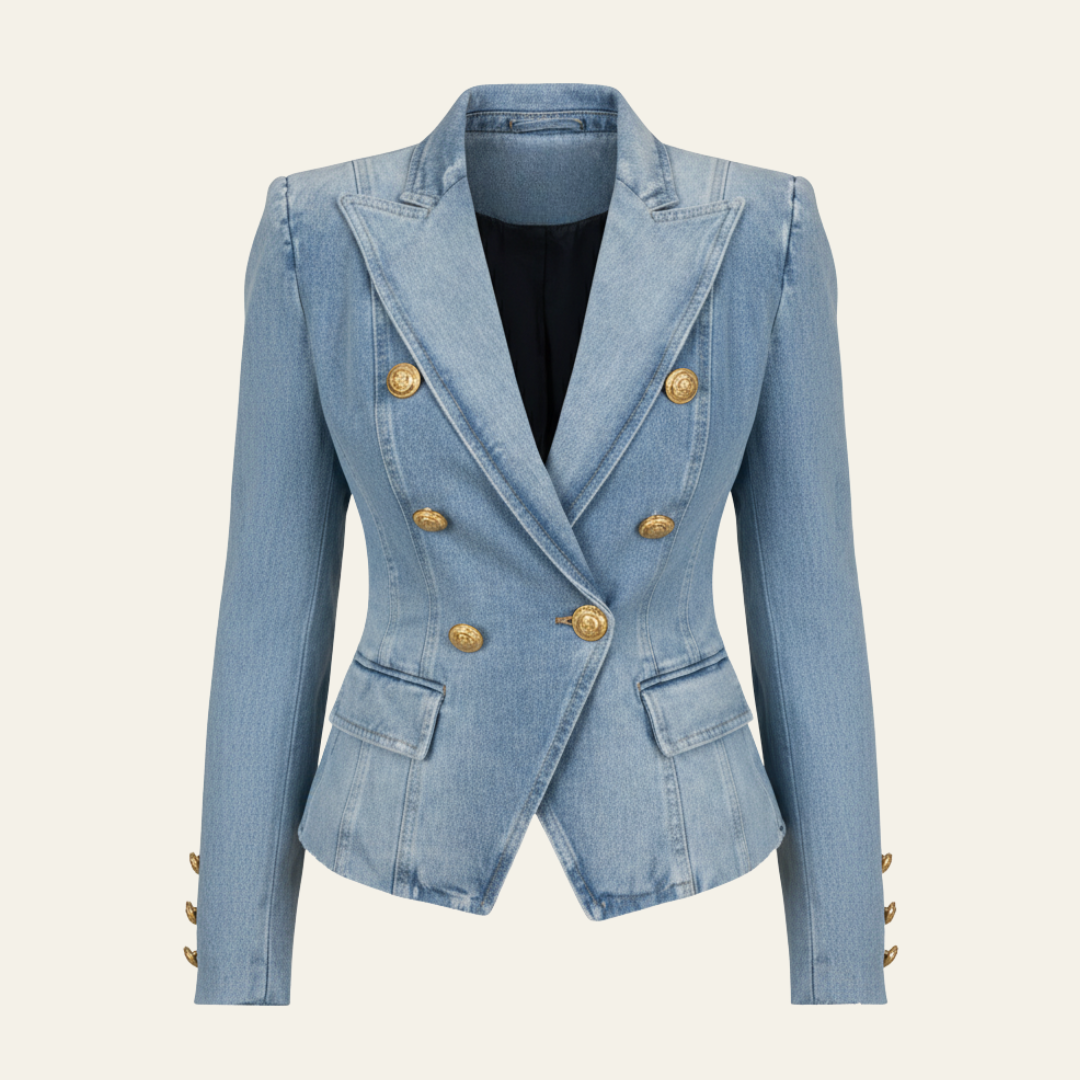The Evora Denim Blazer