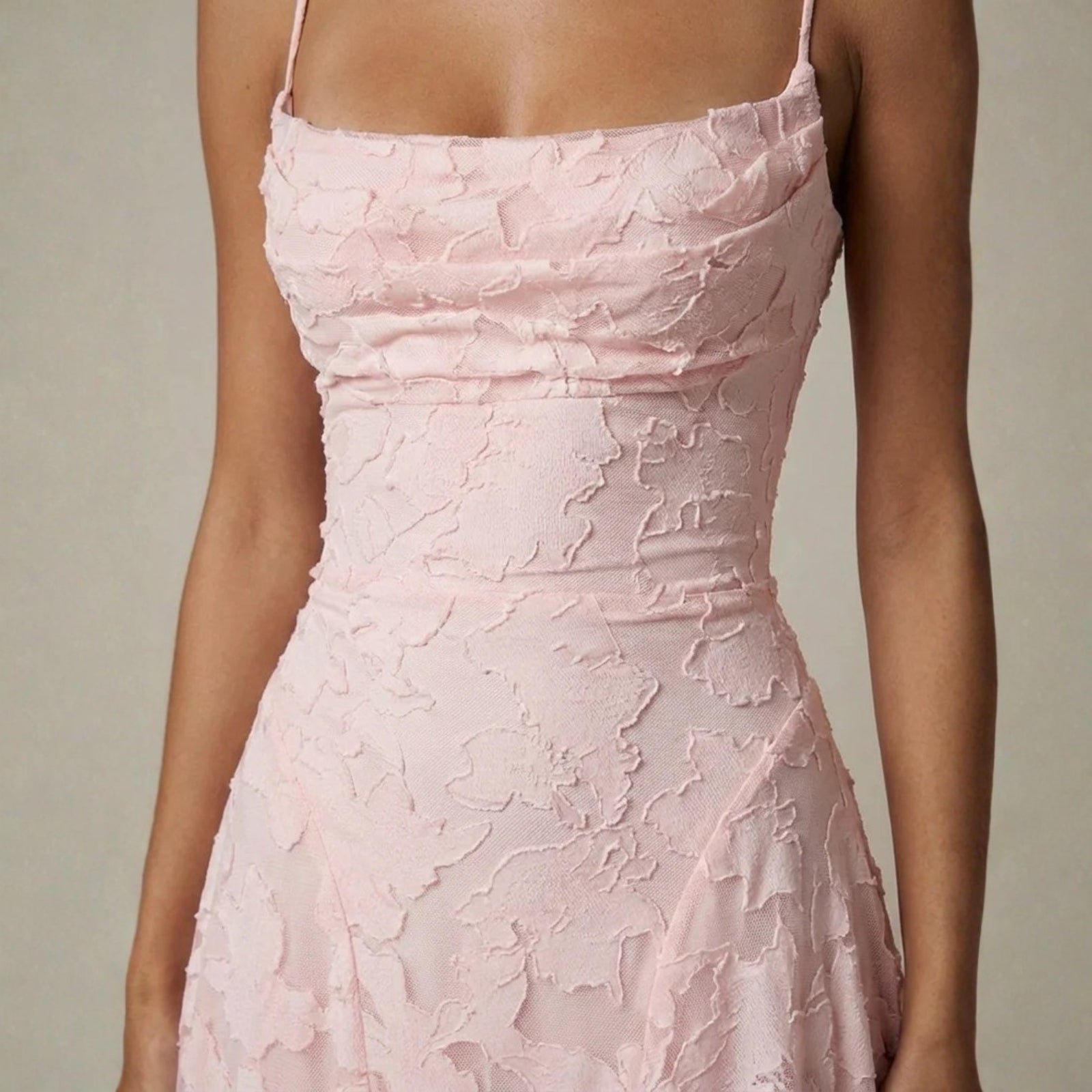 The Verona Lace-Up Back Maxi Dress