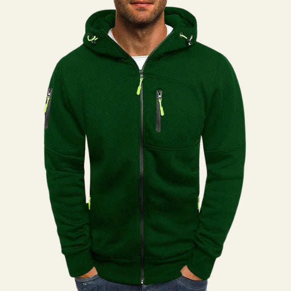 The Ridge Zip-Front Hooded Jacket