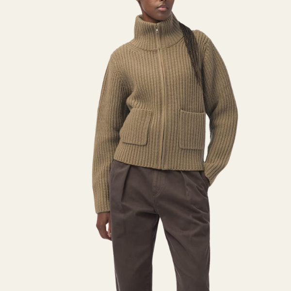 The Geneva Wool-Blend Zip Jacket