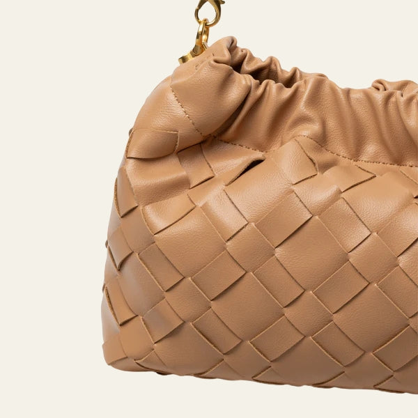 The Portofino Woven Chain Shoulder Bag