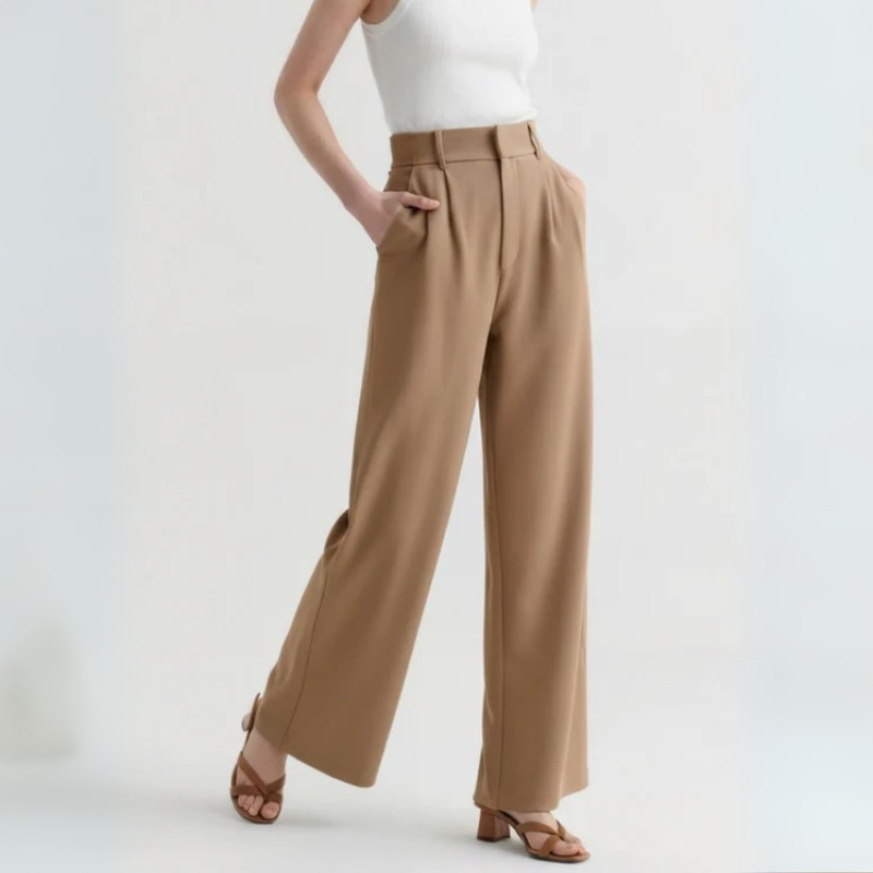 The Siena Wide-Leg Trousers
