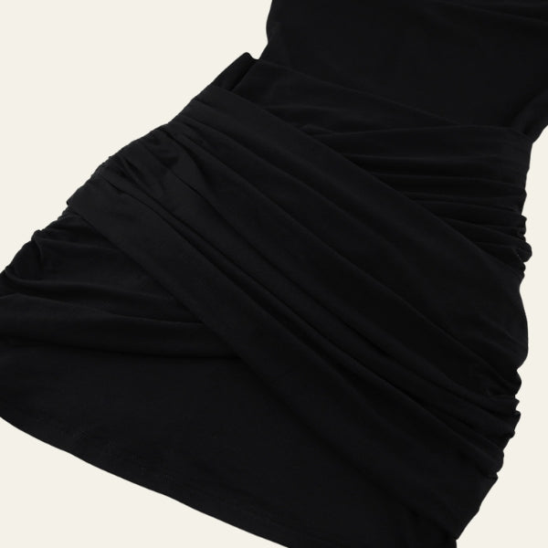 The Santorini Halter-Neck Mini Dress