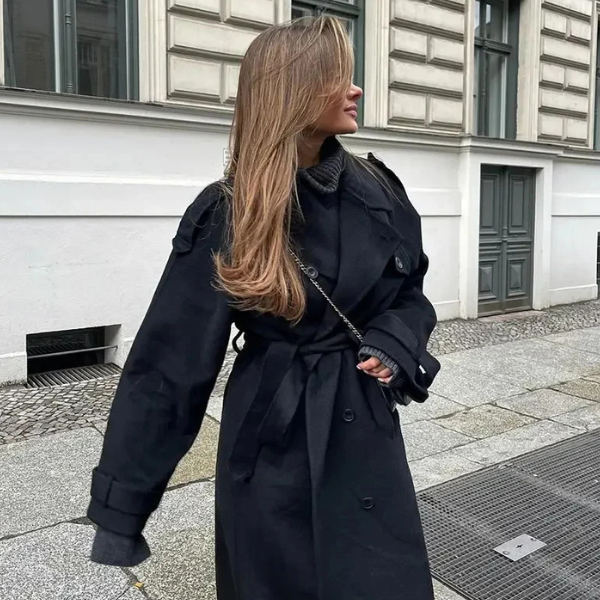 The Savona Oversized Wool Coat