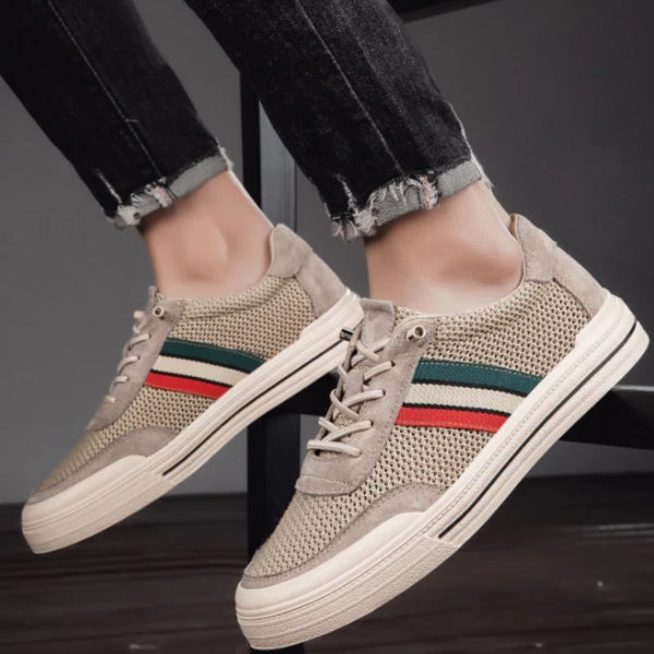 The Riviera Mesh-Detail Sneakers