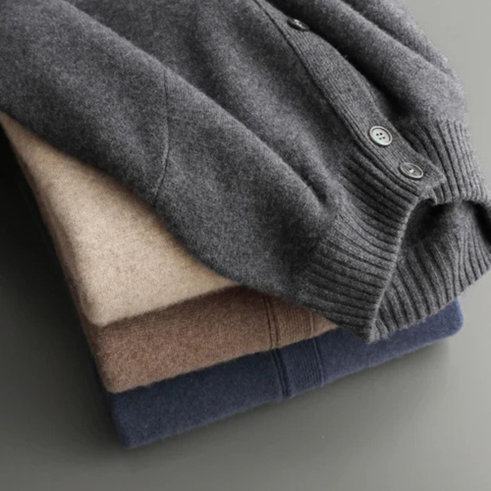 The Lucerne Cashmere Button Cardigan