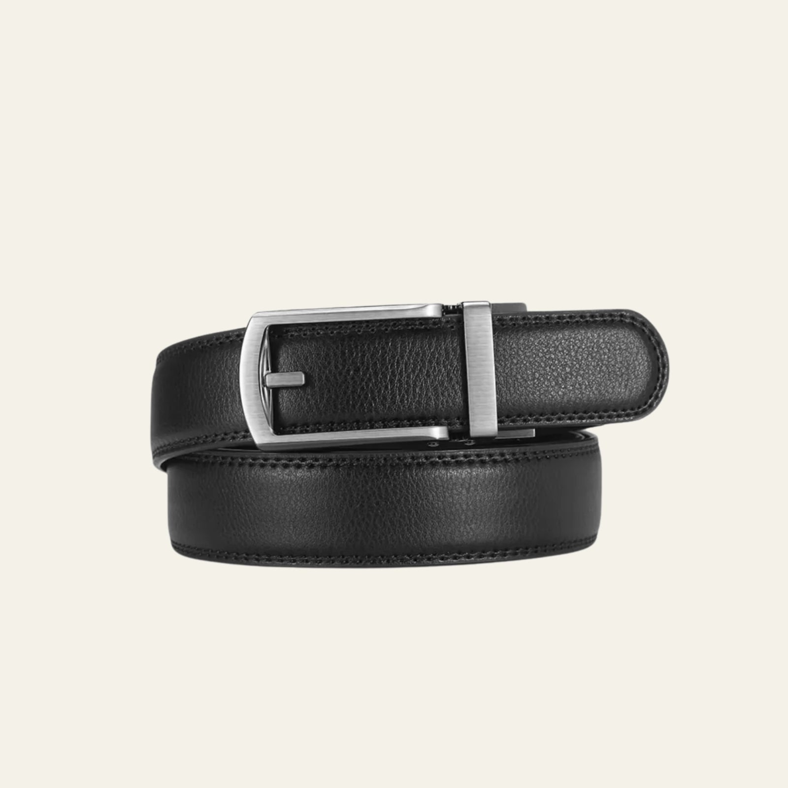 The Ashford Leather Belt Black