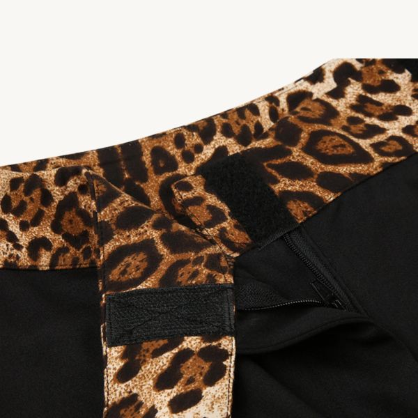 The Kaela Contrast Waist Flare Pants