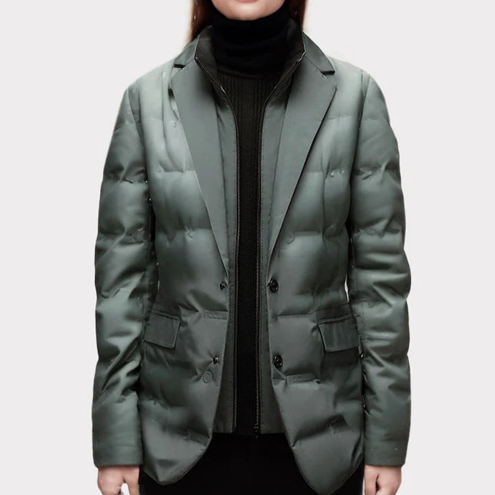 The Downtown Quilted Tailored Jacket