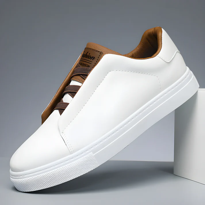 The Urban Slip-On Leather Sneaker