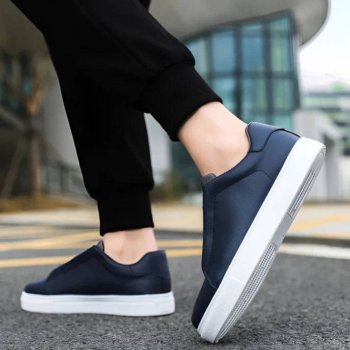 The Urban Slip-On Leather Sneaker
