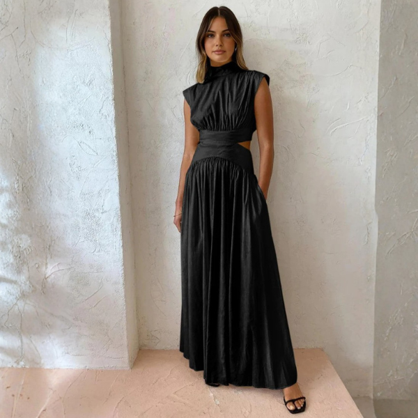 The Capri Cut-Out Maxi Dress