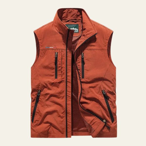 The Stratton Sleeveless Cargo Vest