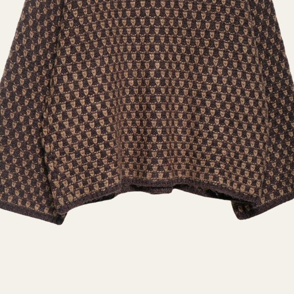 The Milan Textured Button-Up Knit Coat