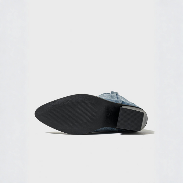 The Delara Embroidered Western Boots