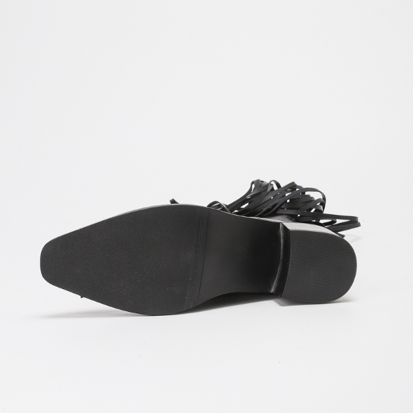 The Dakota Fringe Western Knee Boots