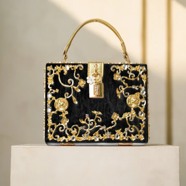The Celestine Embellished Box Bag