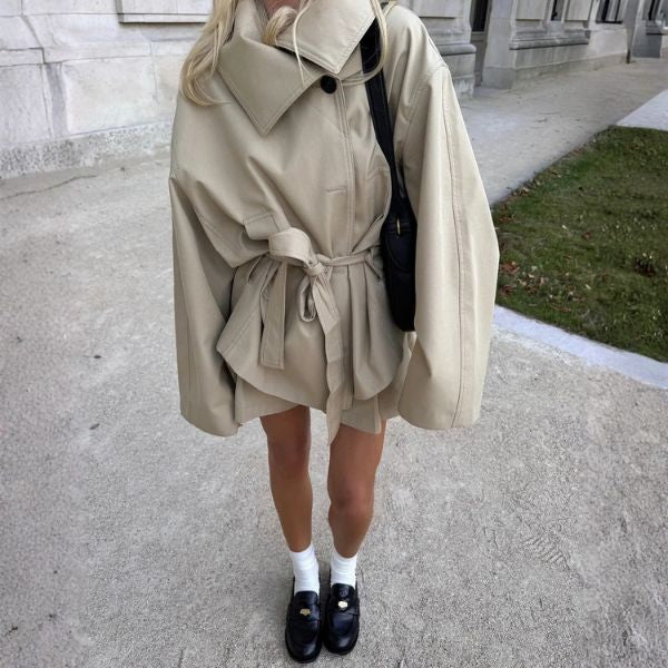 The Ophelia Oversized Belted Trench Jacket
