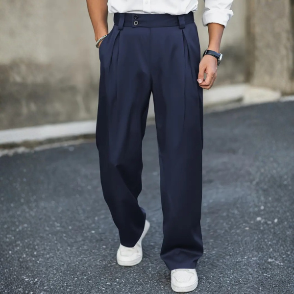 The Lorian Pleated Trousers