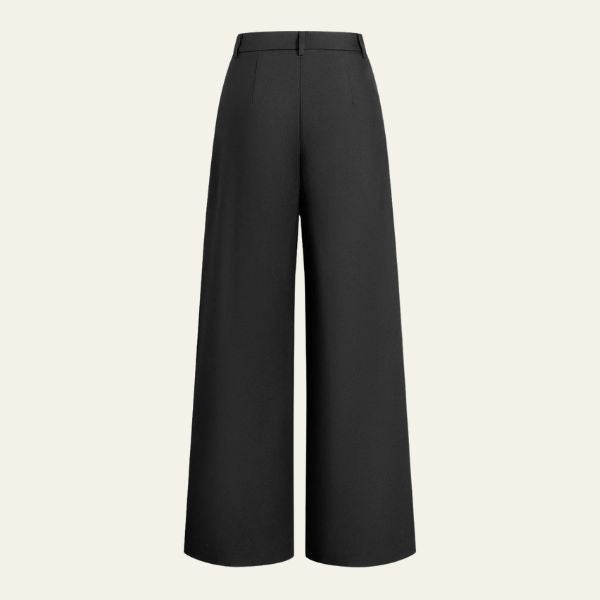 The Marlowe Tailored High-Waist Wide Trousers