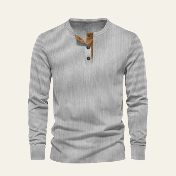 The Henrick Corduroy Henley Shirt