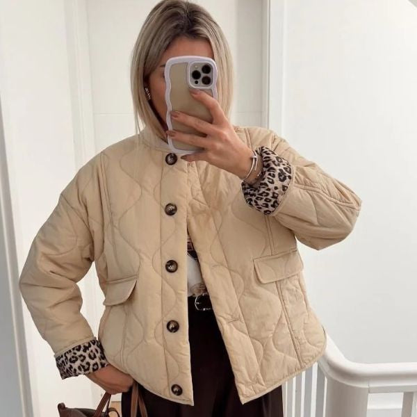 The Kensington Quilted Bomber Jacket