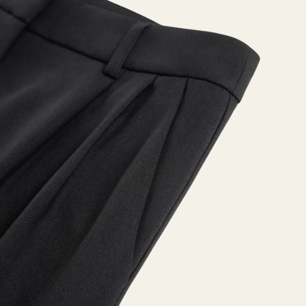 The Marlowe Tailored High-Waist Wide Trousers