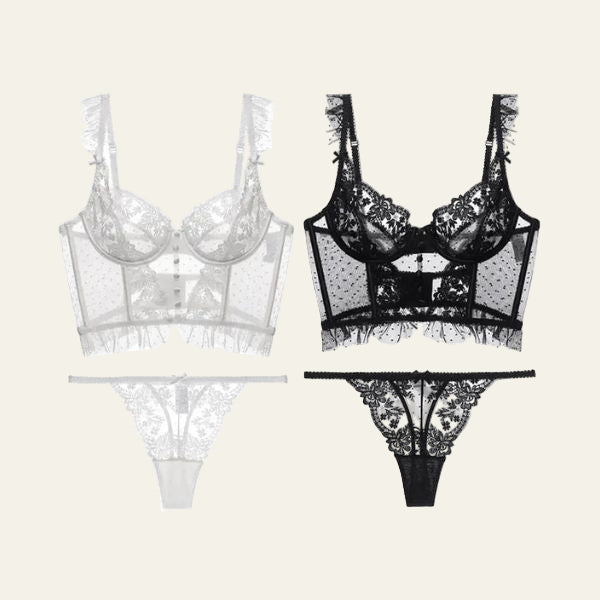 The Elodie Floral Lingerie Set