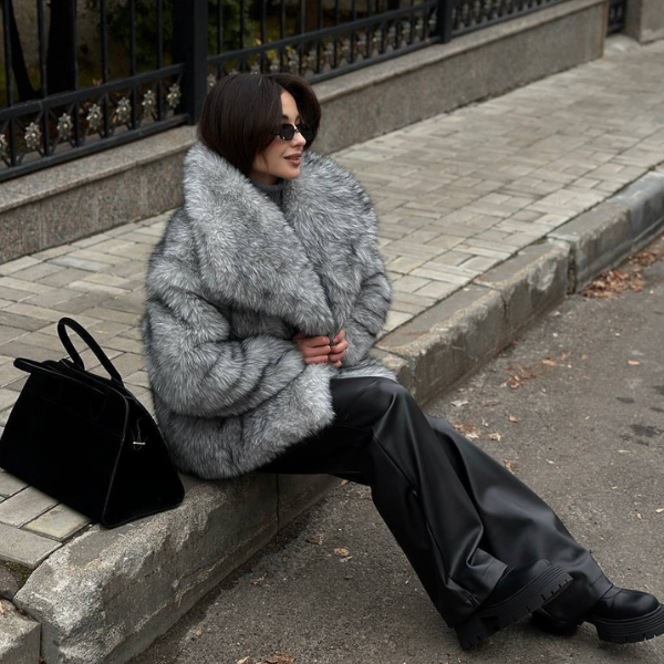 The Aureline Oversized Luxe Coat