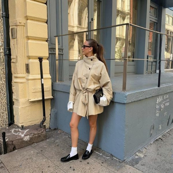 The Ophelia Oversized Belted Trench Jacket
