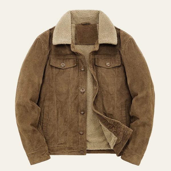 The Arden Sherpa-Lined Cord Jacket
