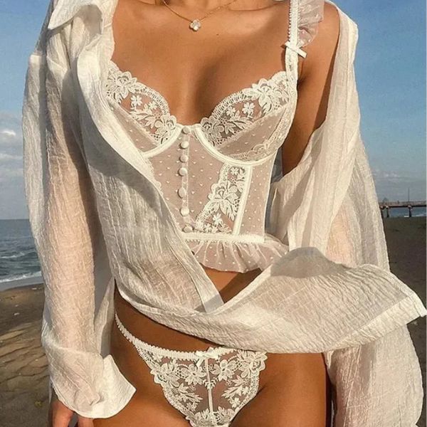 The Elodie Floral Lingerie Set