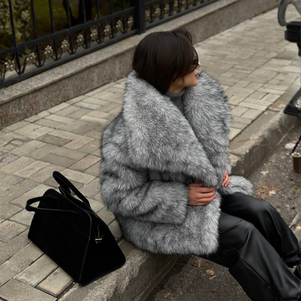 The Aureline Oversized Luxe Coat