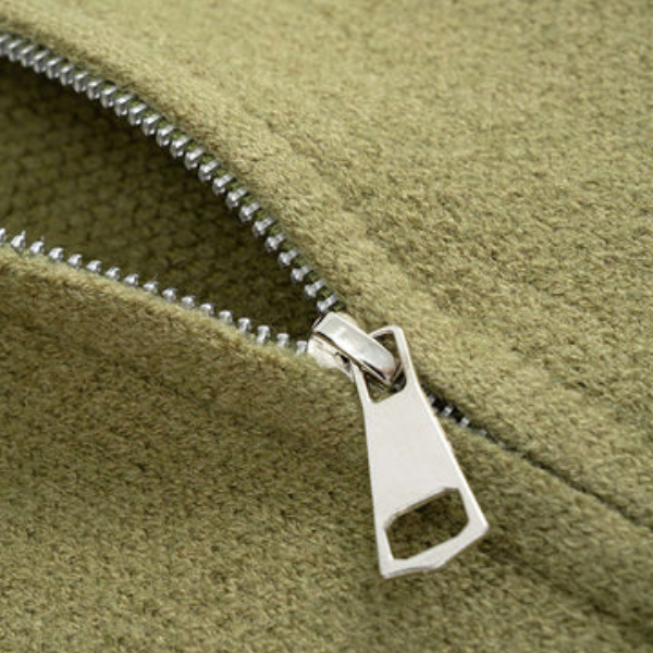 The Elara Zip-Up Knit Cardigan