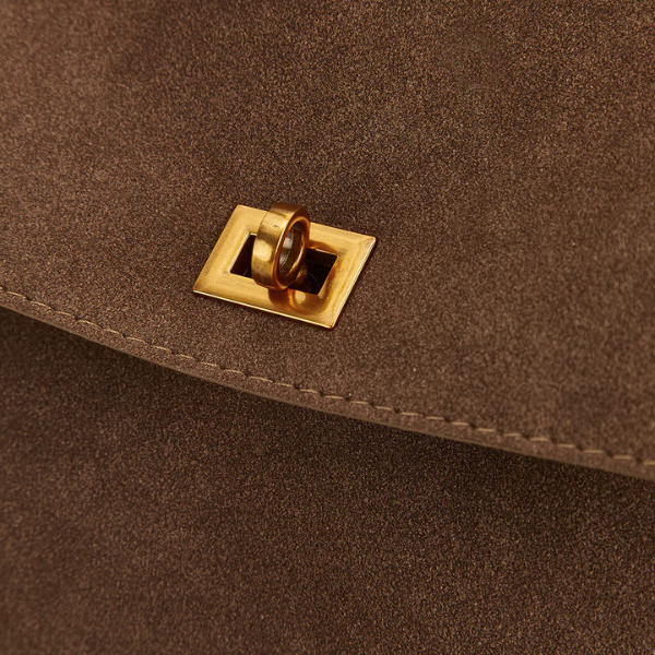 The Solenne Structured Flap Tote