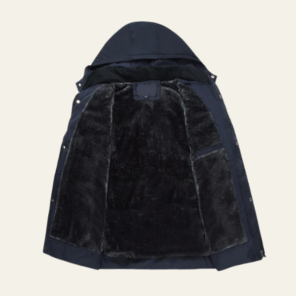 The Arvid Lined Winter Puffer Coat