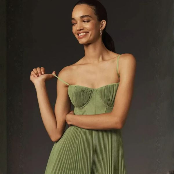 The Amalfi Narrow Strap Dress
