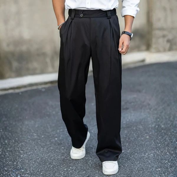 The Lorian Pleated Trousers