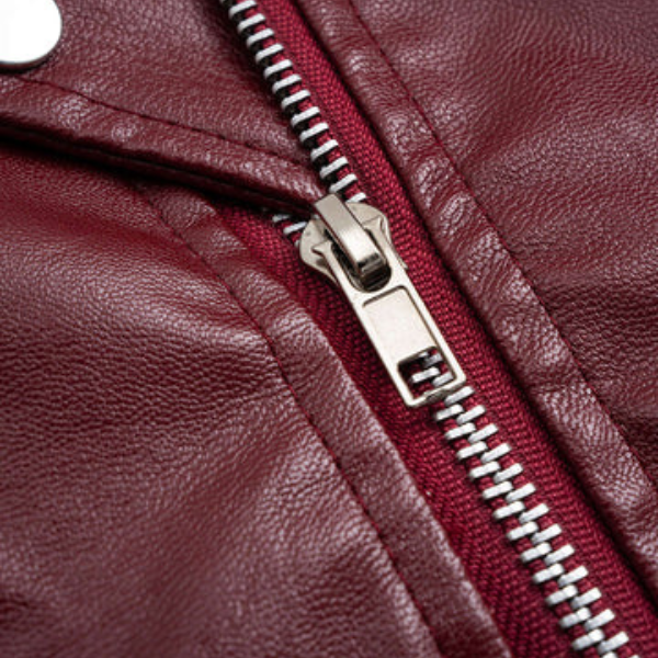 The Vienna Belted Moto Jacket