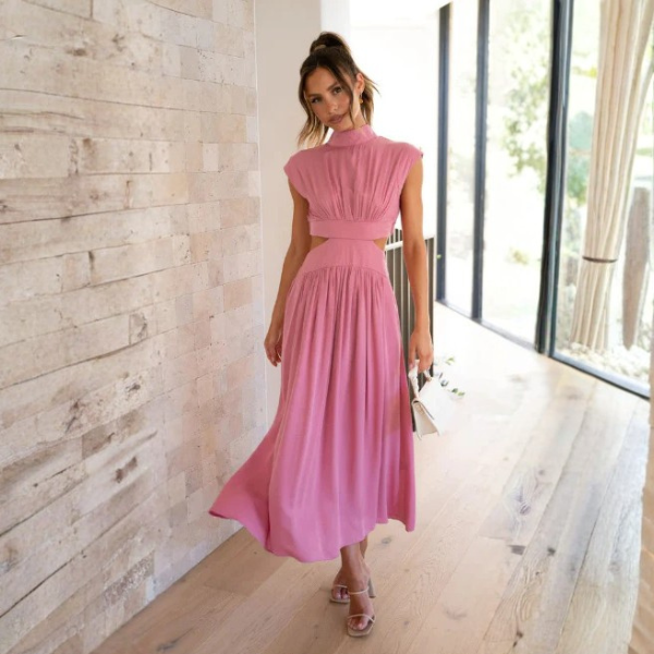 The Capri Cut-Out Maxi Dress