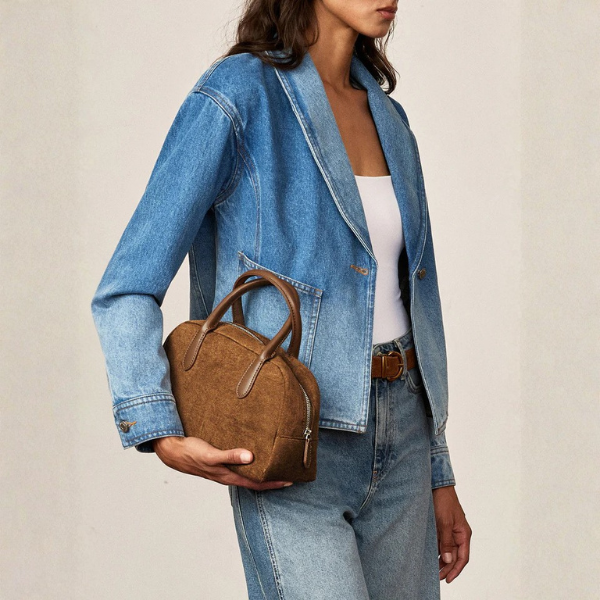 The Aurelia Structured Dome Top Handle Bag