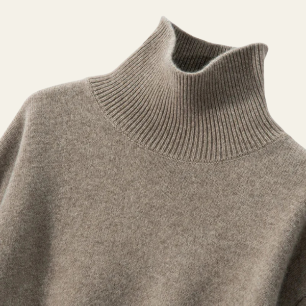 The Arlena Minimalist Turtleneck Sweater