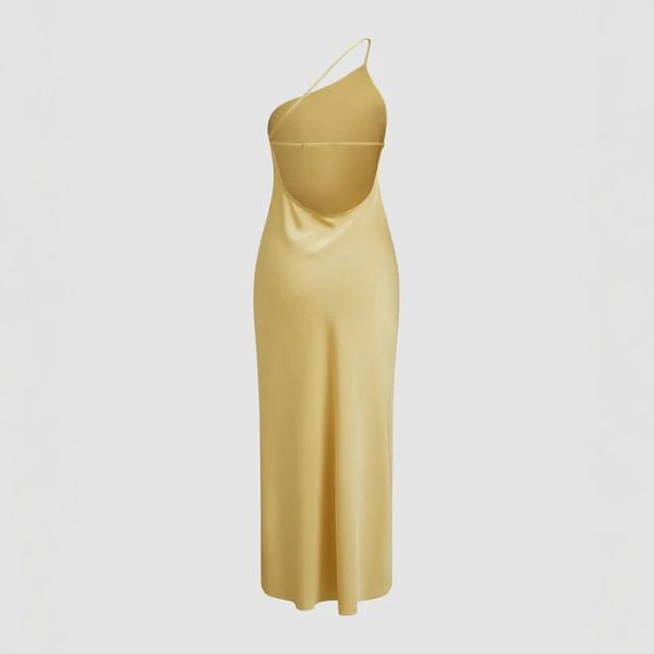 The Valencia Evening Open-Back Maxi Dress