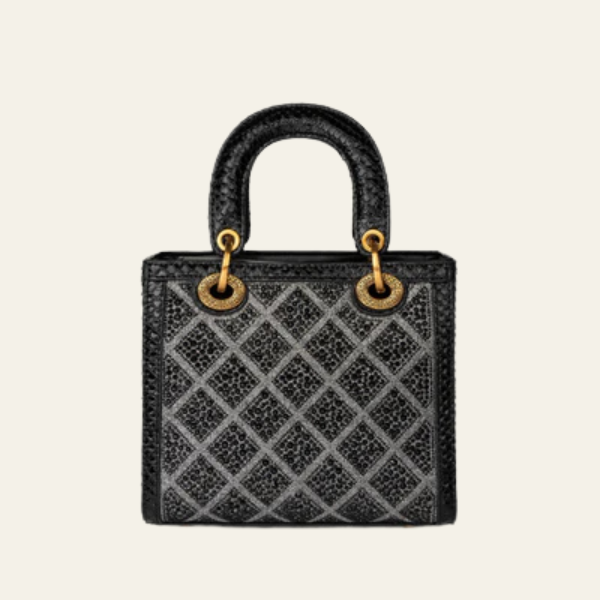 The Fleur Quilted Mini Tote