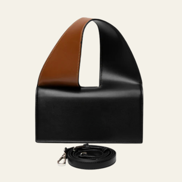 The Noelle Two-Tone Structured Handbag
