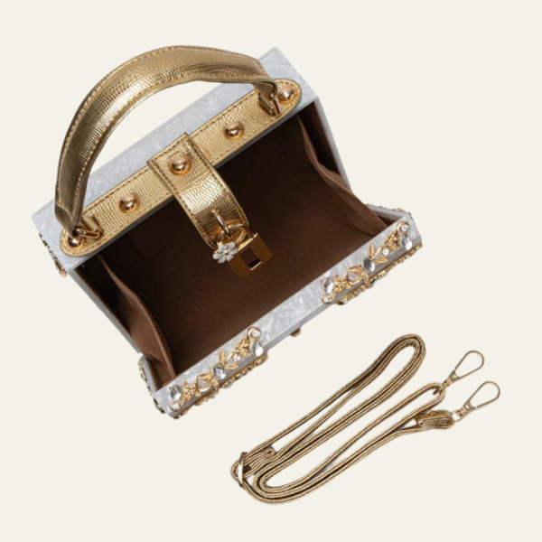 The Celestine Embellished Box Bag